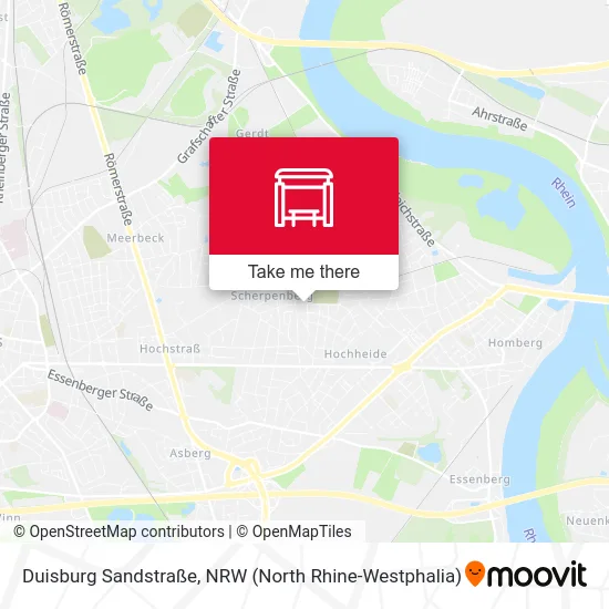 Карта Duisburg Sandstraße