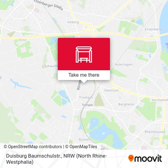 Карта Duisburg Baumschulstr.
