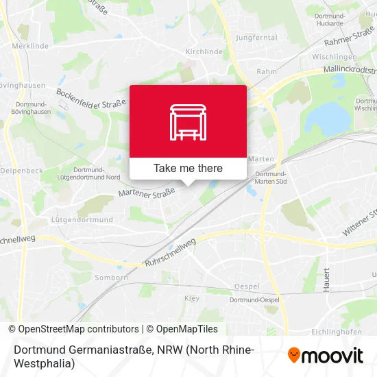 Карта Dortmund Germaniastraße