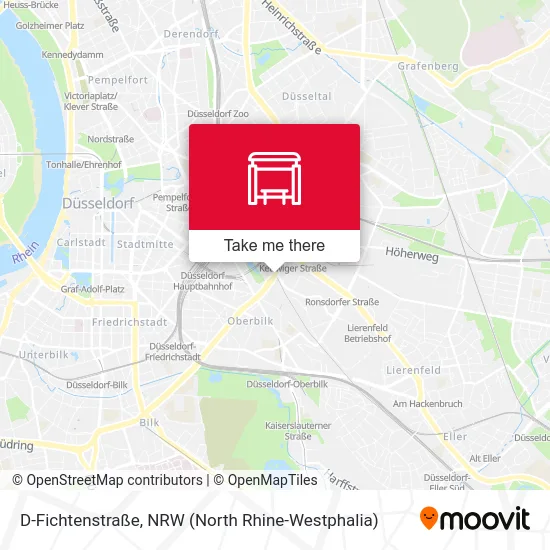 D-Fichtenstraße map