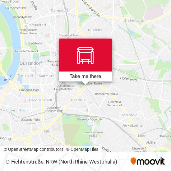 D-Fichtenstraße map