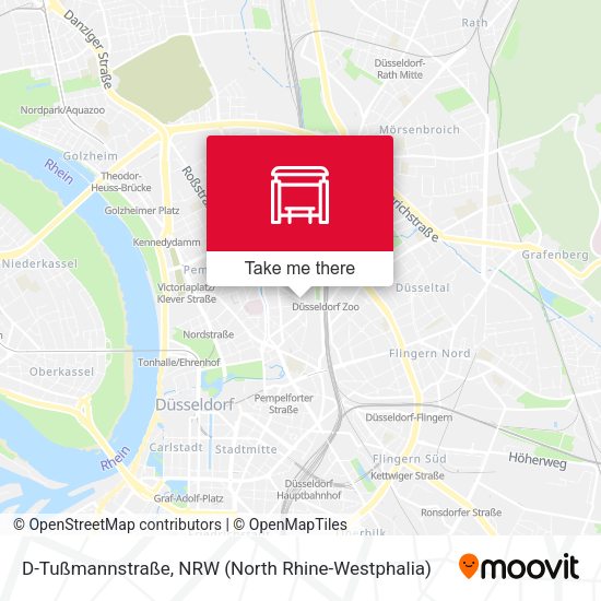 D-Tußmannstraße map