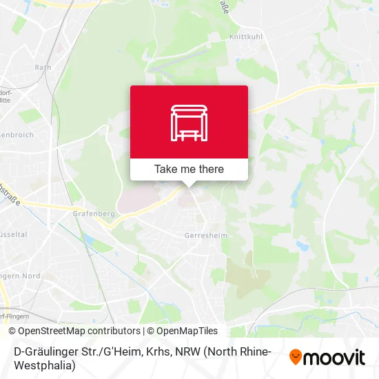 Карта D-Gräulinger Str./G'Heim, Krhs