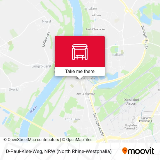 Карта D-Paul-Klee-Weg