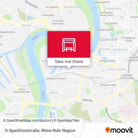 D-Speditionstraße map