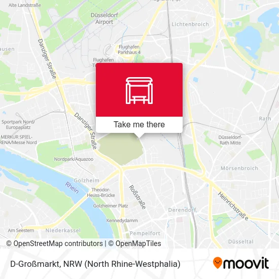 Карта D-Großmarkt