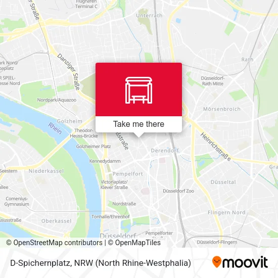 Карта D-Spichernplatz