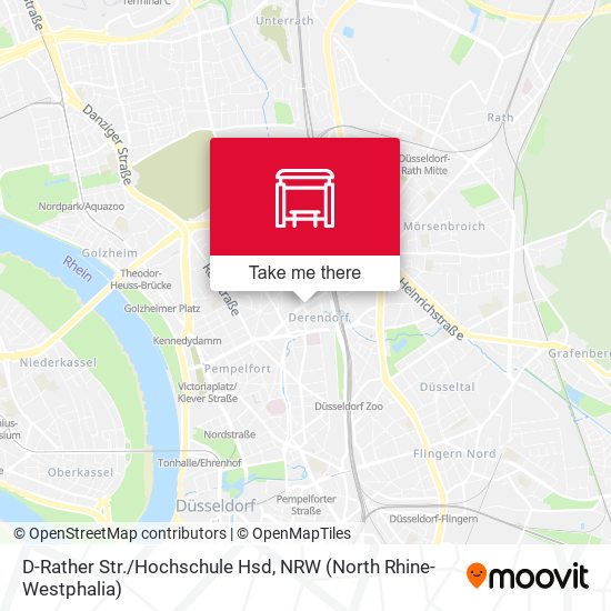 D-Rather Str./Hochschule Hsd map