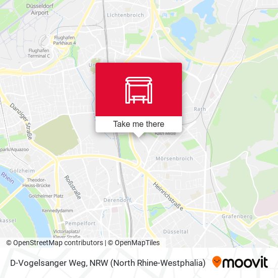 D-Vogelsanger Weg map