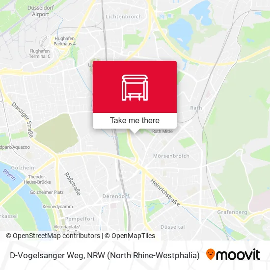 Карта D-Vogelsanger Weg