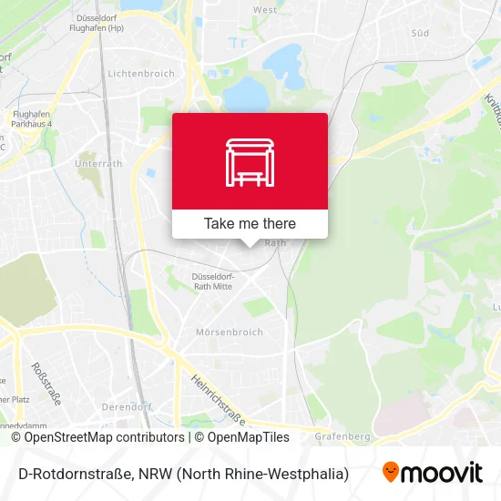 Карта D-Rotdornstraße