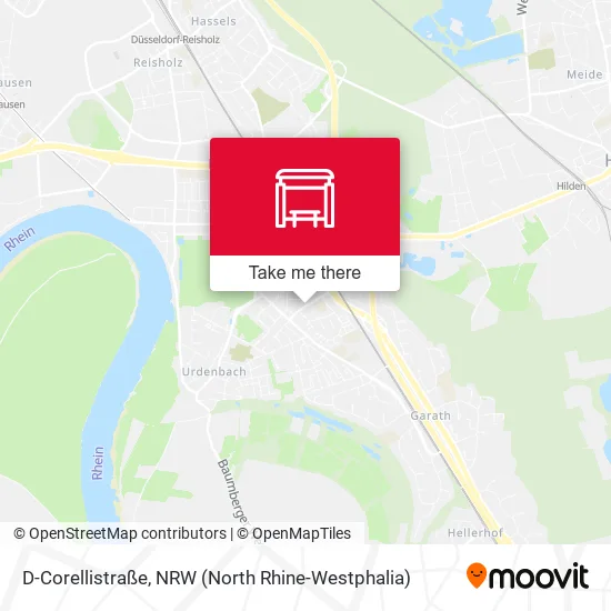 Карта D-Corellistraße