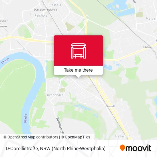 Карта D-Corellistraße