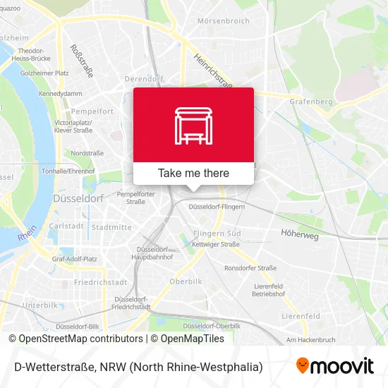 Карта D-Wetterstraße