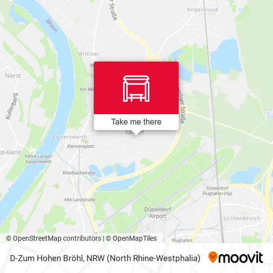 Карта D-Zum Hohen Bröhl