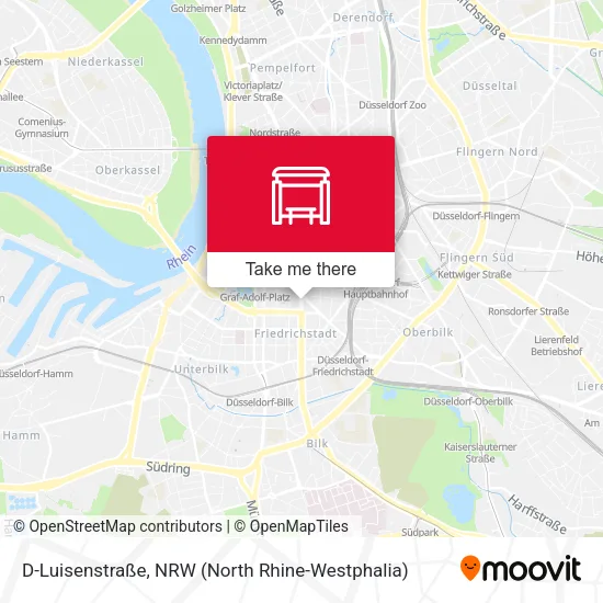 Карта D-Luisenstraße