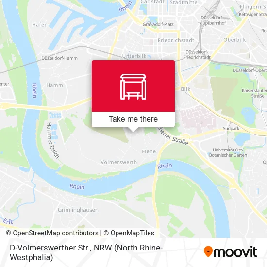 Карта D-Volmerswerther Str.