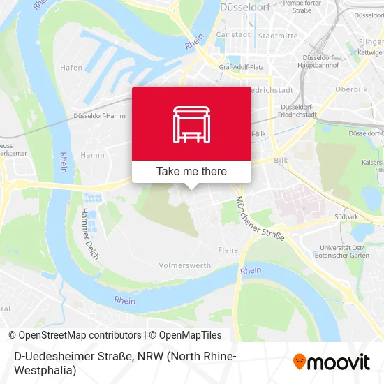 Карта D-Uedesheimer Straße