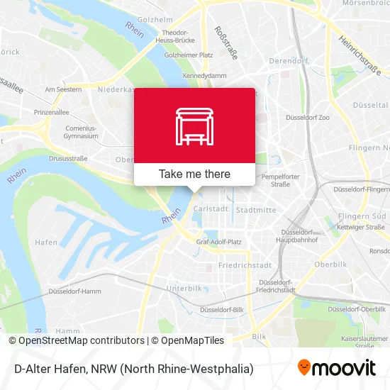 Карта D-Alter Hafen