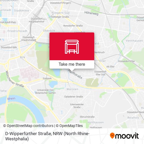 D-Wipperfürther Straße map