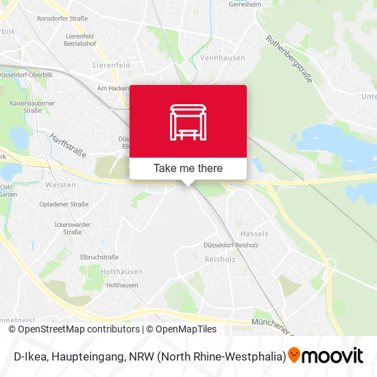 Карта D-Ikea, Haupteingang