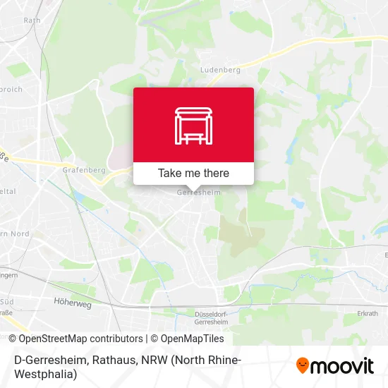 D-Gerresheim, Rathaus map