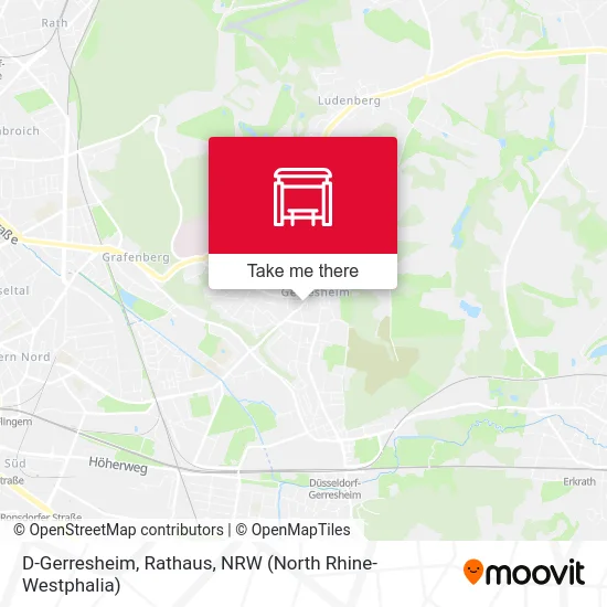D-Gerresheim, Rathaus map