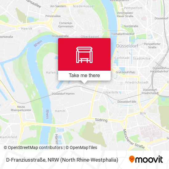 Карта D-Franziusstraße