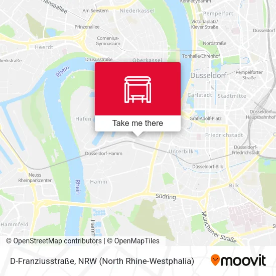 Карта D-Franziusstraße
