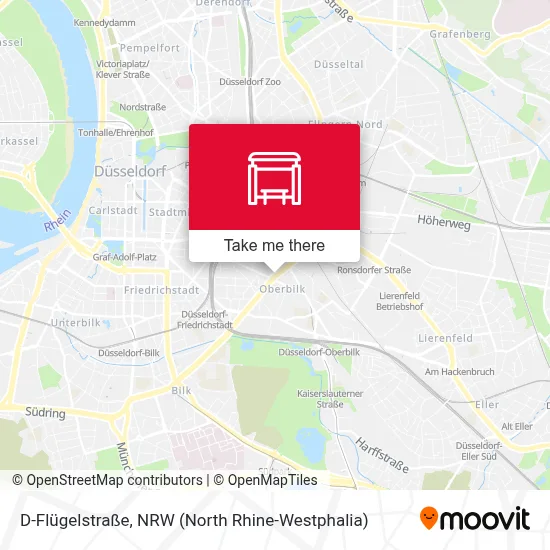 D-Flügelstraße map