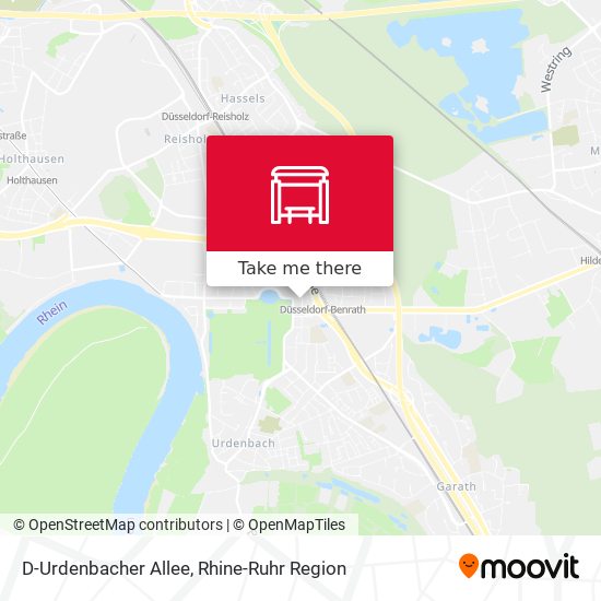 D-Urdenbacher Allee map