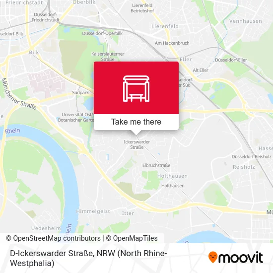 Карта D-Ickerswarder Straße