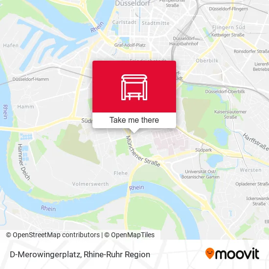 D-Merowingerplatz map