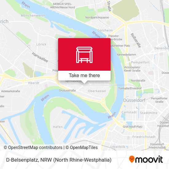Карта D-Belsenplatz