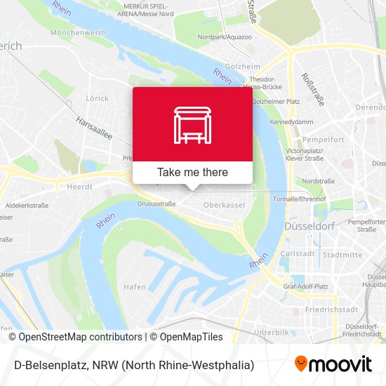 Карта D-Belsenplatz