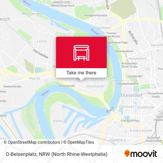 Карта D-Belsenplatz
