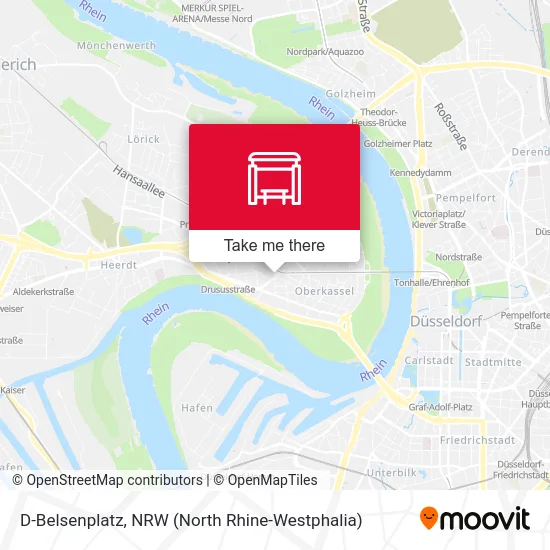 Карта D-Belsenplatz