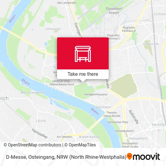 Карта D-Messe, Osteingang