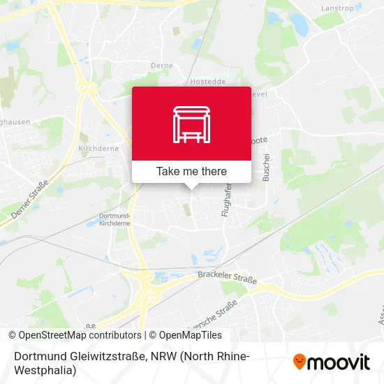 Карта Dortmund Gleiwitzstraße