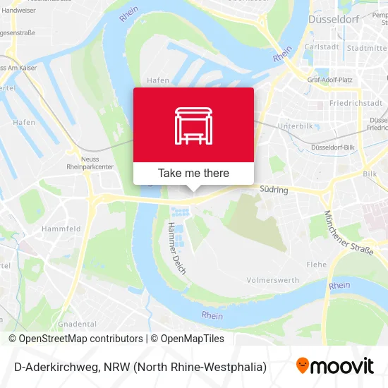 Карта D-Aderkirchweg