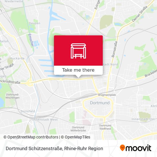 Dortmund Schützenstraße map