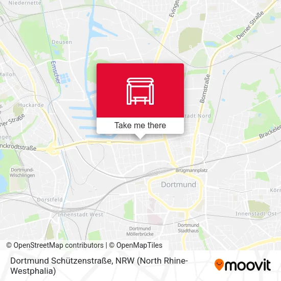 Карта Dortmund Schützenstraße