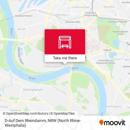 Карта D-Auf Dem Rheindamm