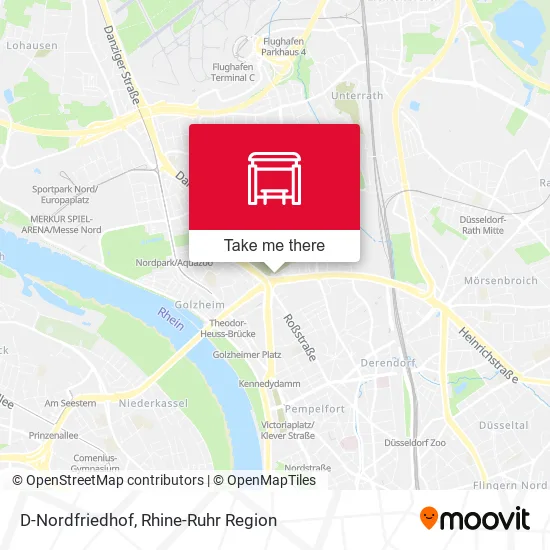 Карта D-Nordfriedhof