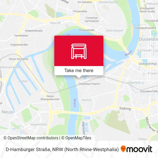 D-Hamburger Straße map