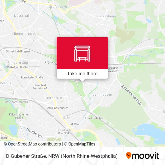 D-Gubener Straße map