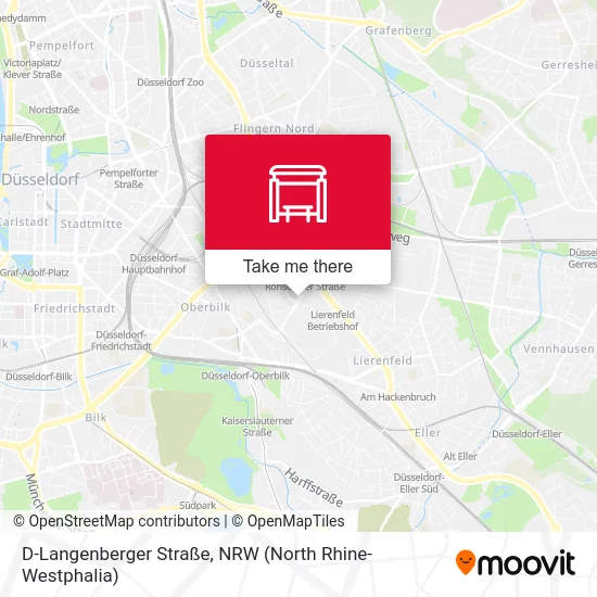 Карта D-Langenberger Straße