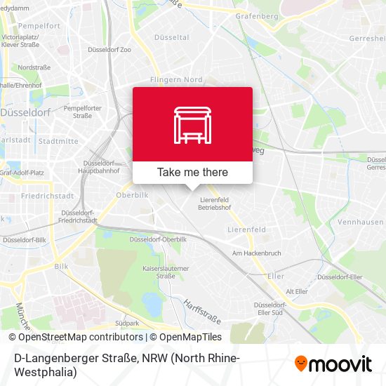 D-Langenberger Straße map