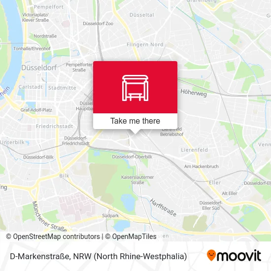 Карта D-Markenstraße