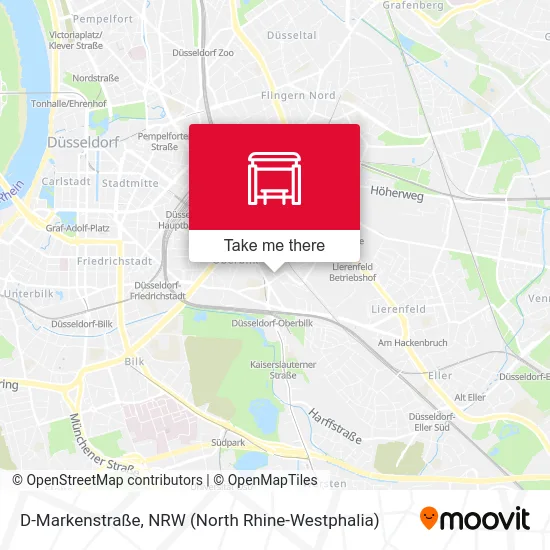 Карта D-Markenstraße